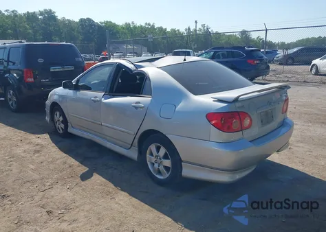2007 Toyota Corolla S from USA, damaged, VIN 2T1BR30E17C782806